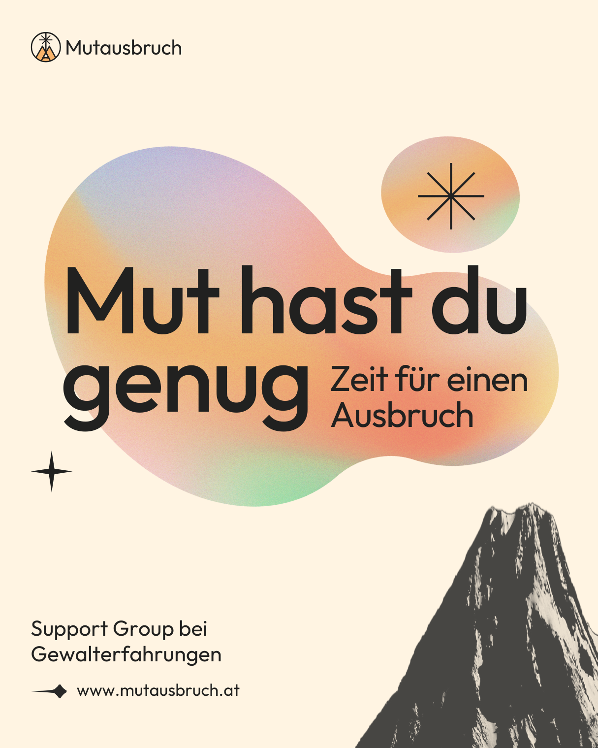 Mutausbruch: Peergeleitetes Gruppenangebot für Betroffene von Gewalt