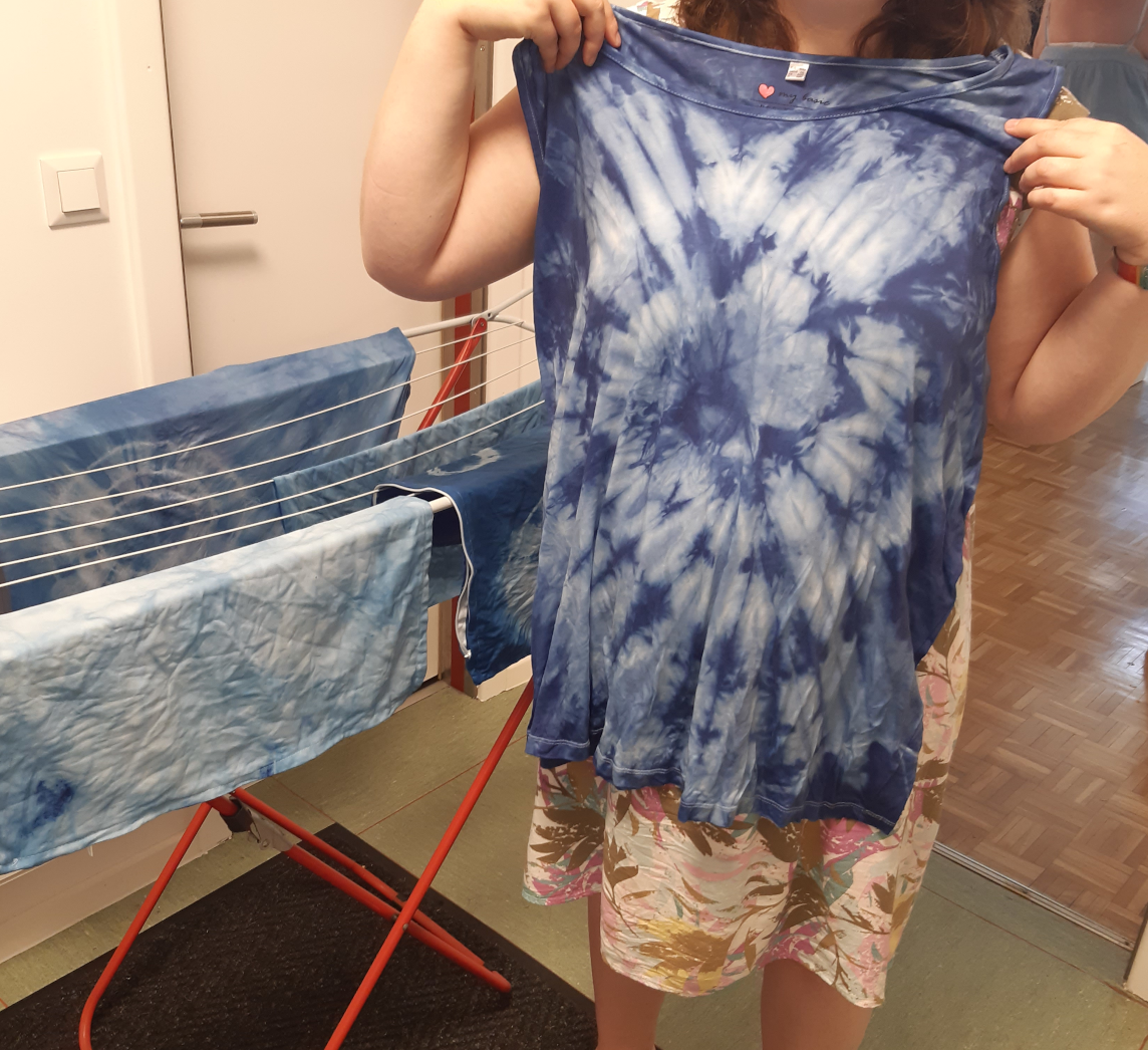 Nachlese: Batikworkshop im Klubhaus