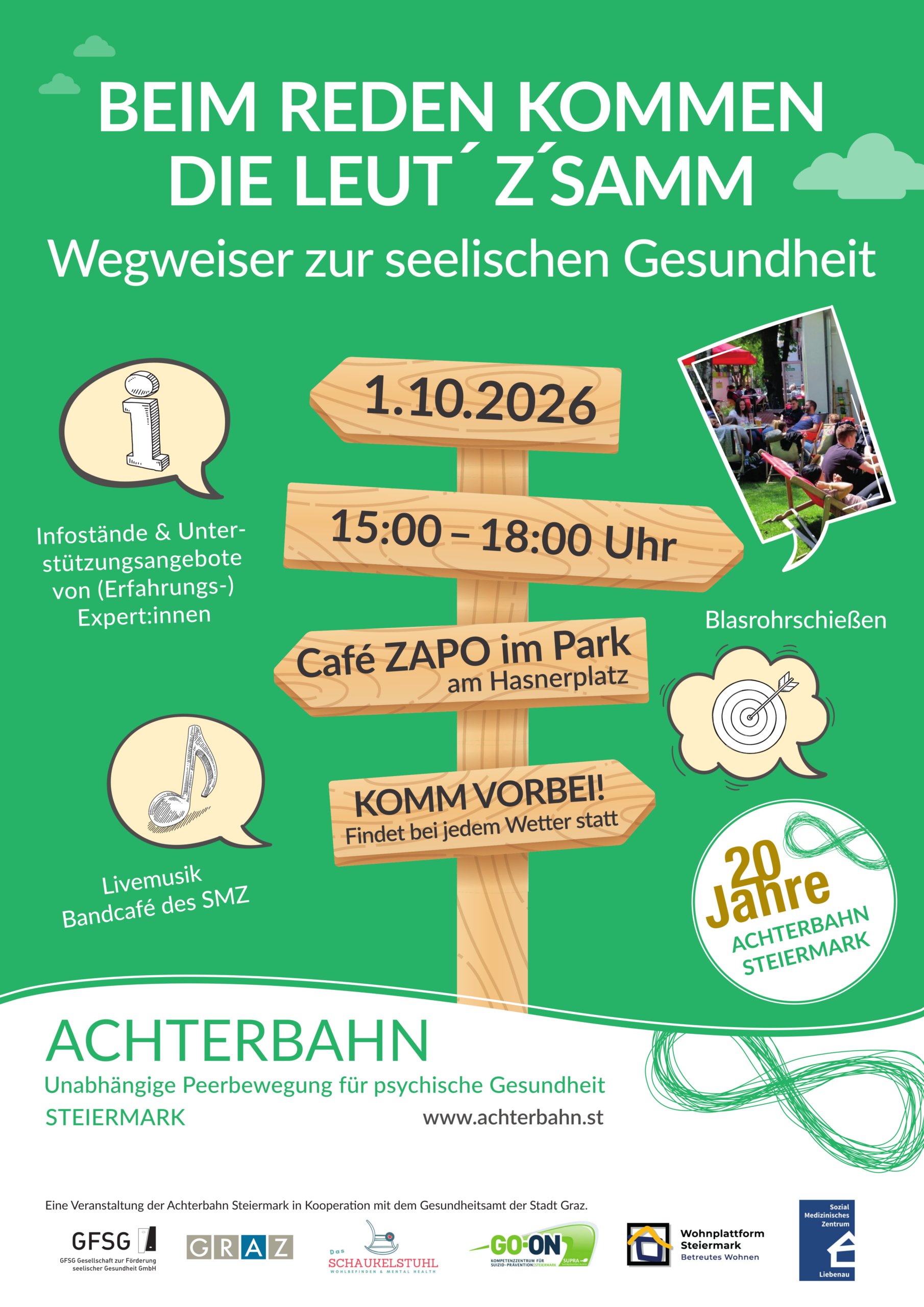 Beim Reden kommen die Leut‘ z’samm 2026: Jubiläums-Edition